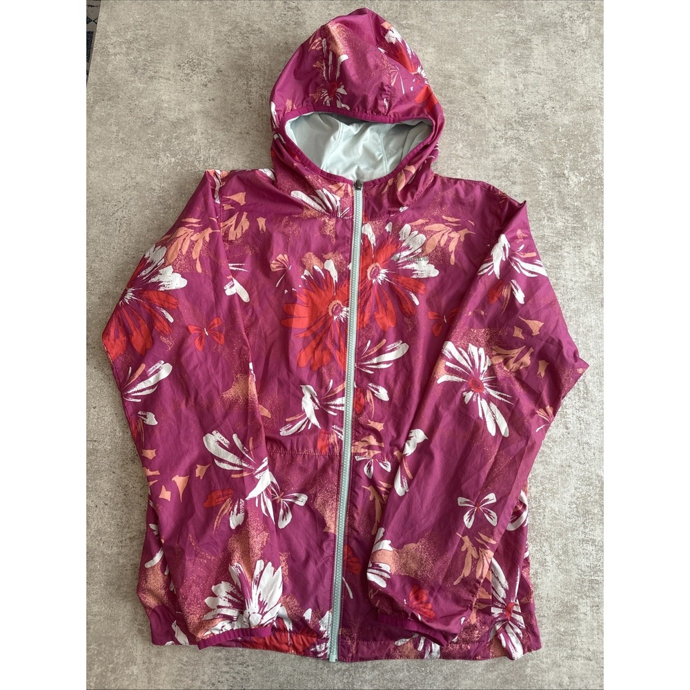 Columbia Reversible Youth/Big girl XL Windbreaker Jacket 2in1